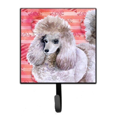 Carolines Treasures Poodle Love Leash or Key Holder BB9752SH4